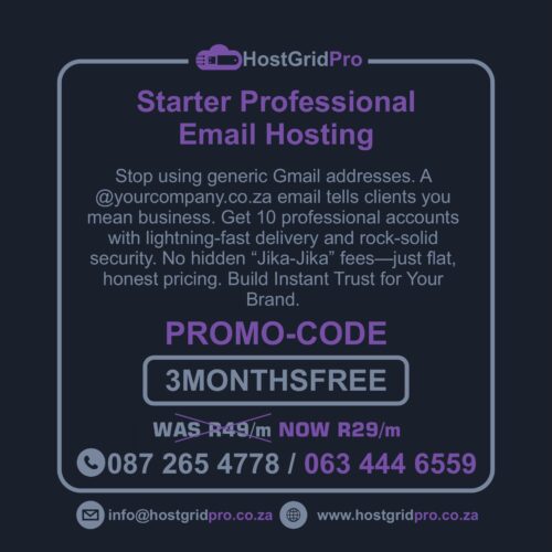 Starter Professional Email Hosting