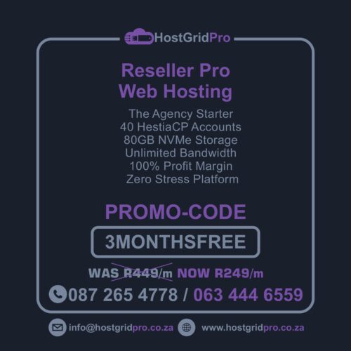 Reseller Pro Web Hosting