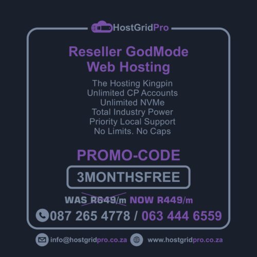 Reseller GodMode Web Hosting