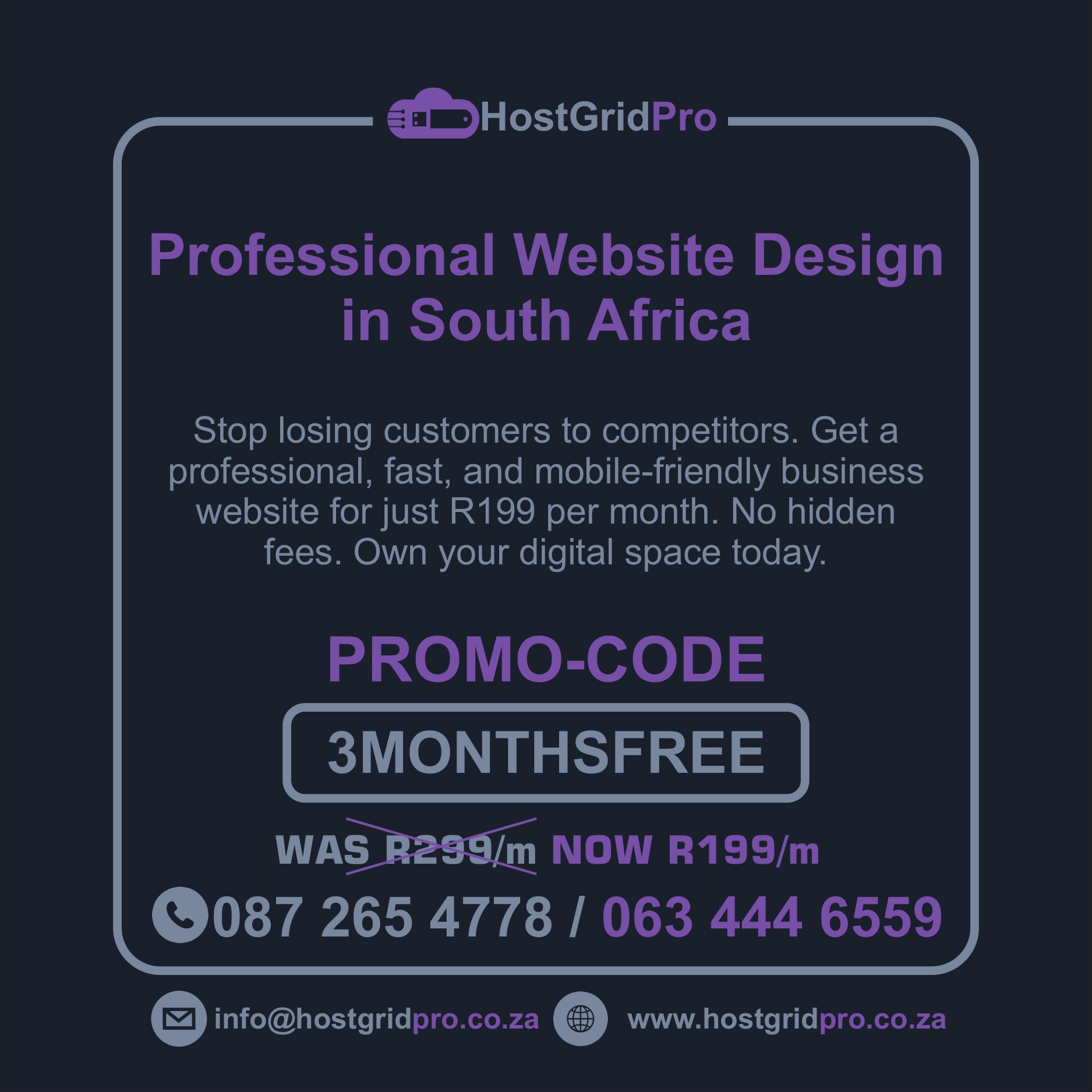 Professional Website Design in South Africa