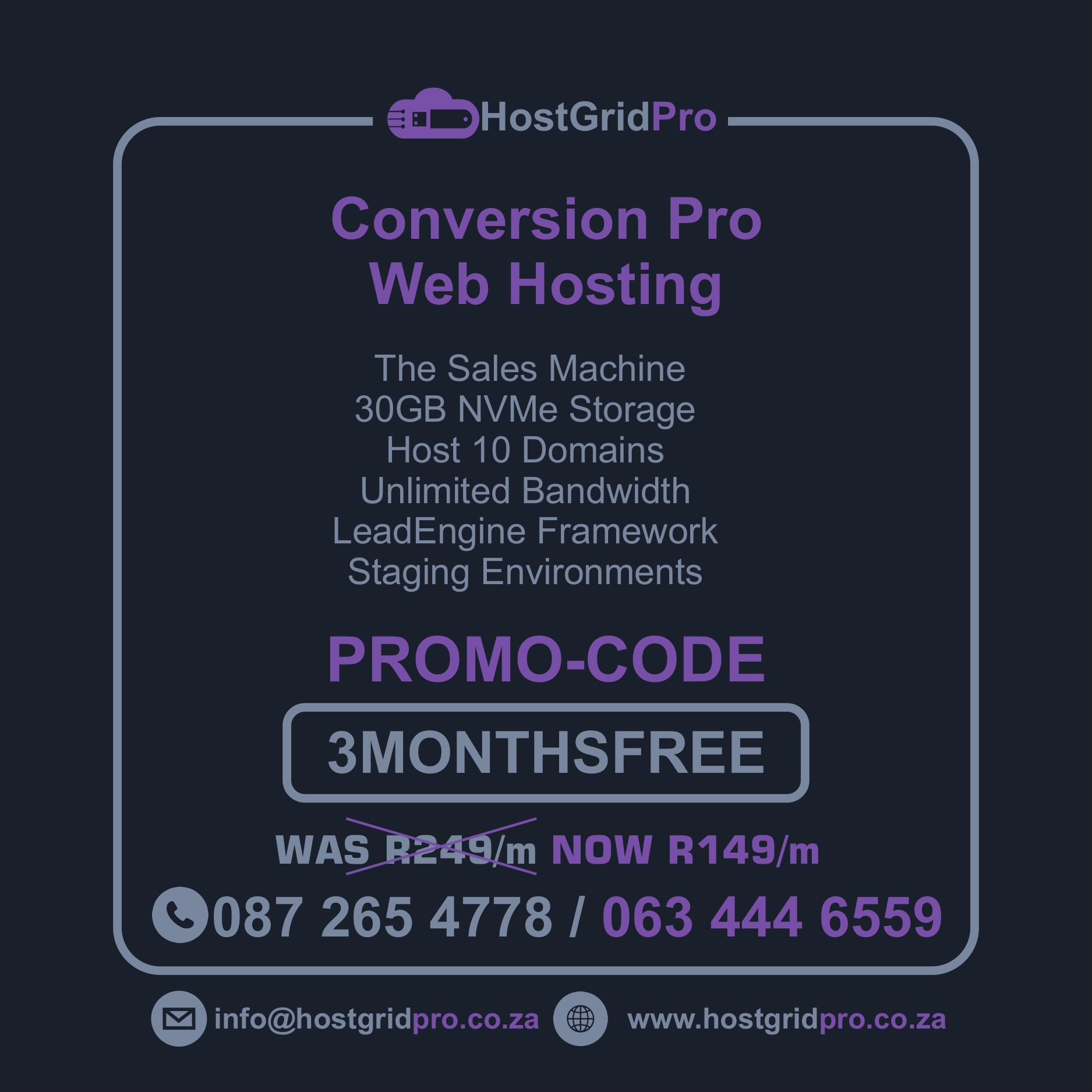 HostGridPro Marketing Posters page 0007 Launching Your Online Store in SA? Use This 10-Point Checklist to Succeed in 2026