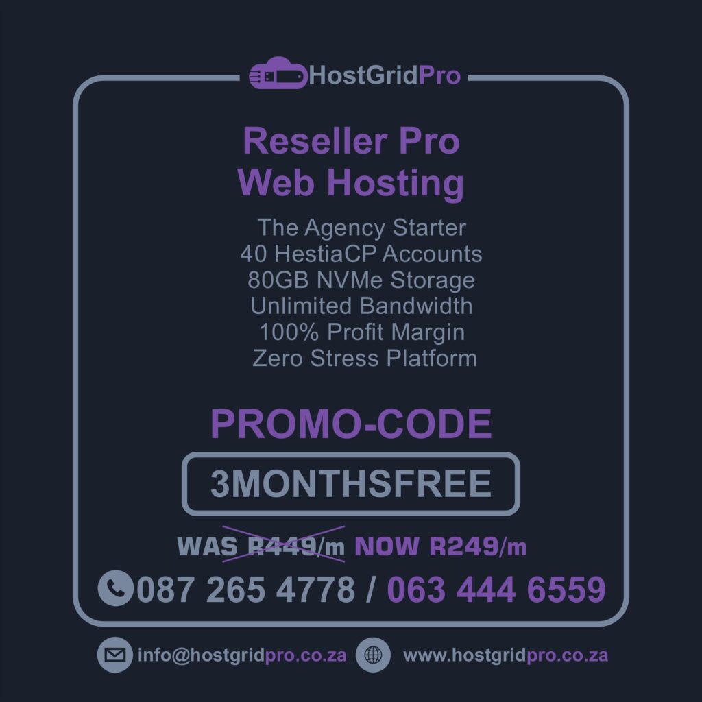 About 19 HostGridPro Marketing Posters page 0012 About